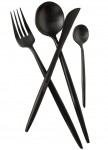 Набор столовых приборов Xiaomi Maison Maxx Stainless Steel Modern Flatware Set Black